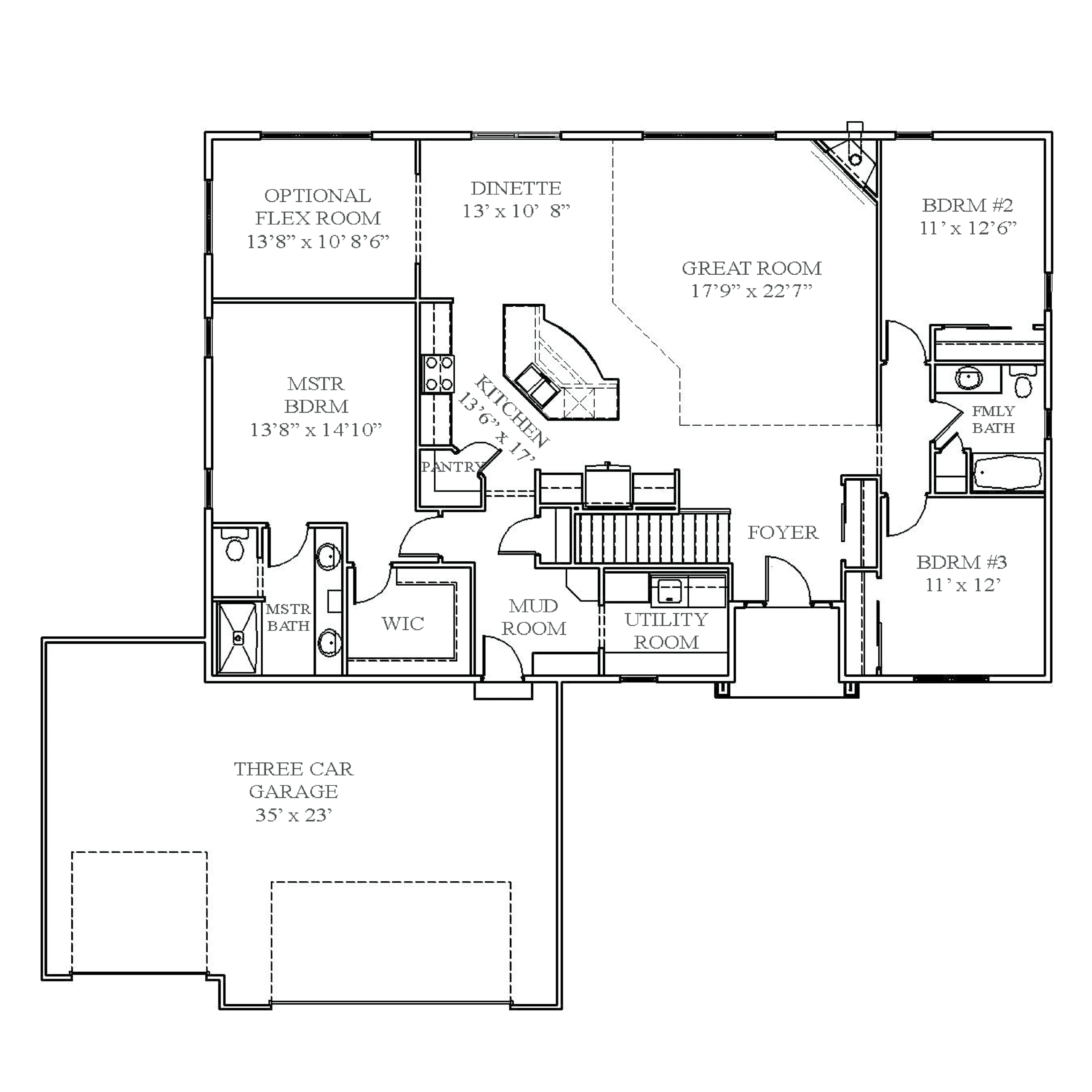 Hadley with Optional Flex Room
