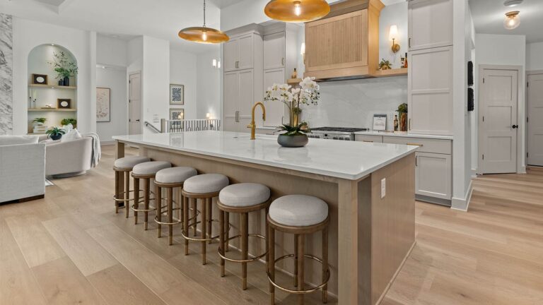 The Nora at Bella Vista kitchen with large island