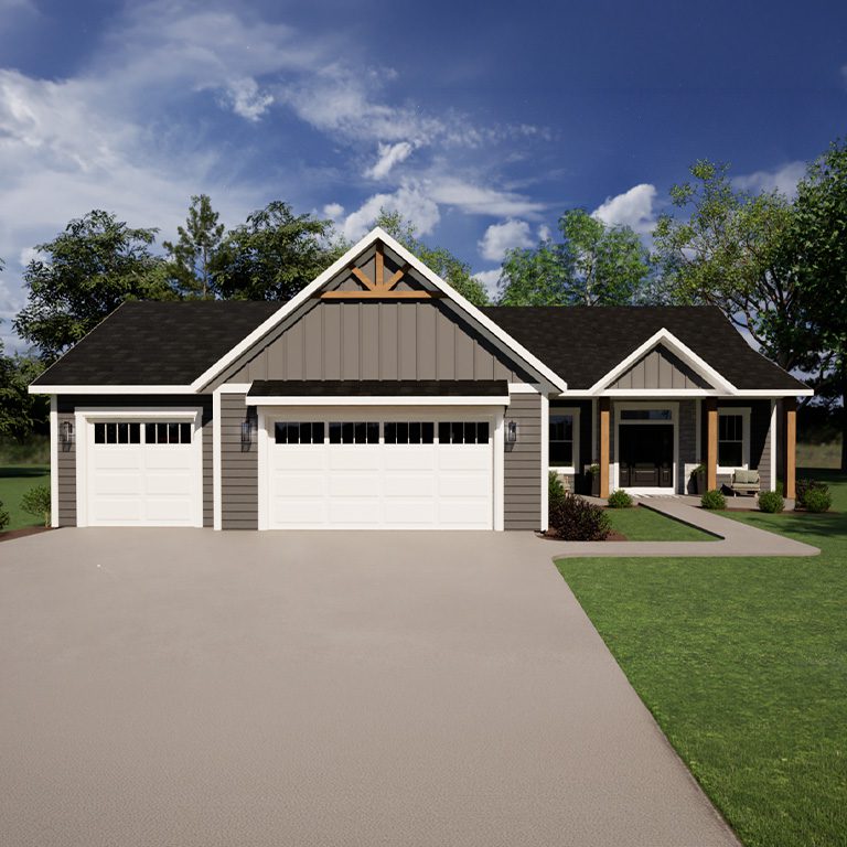 The McKenna exterior rendering