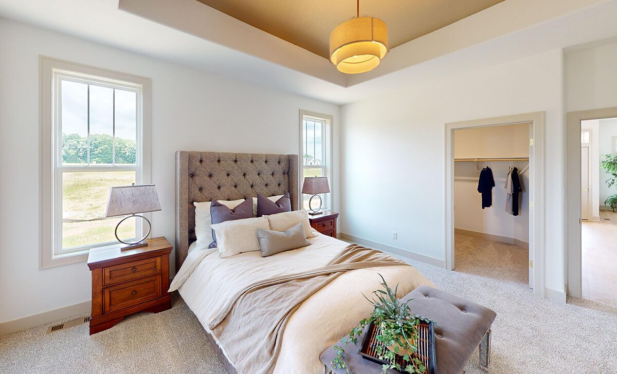 The McKenna at Cedar Creek Estates Bedroom