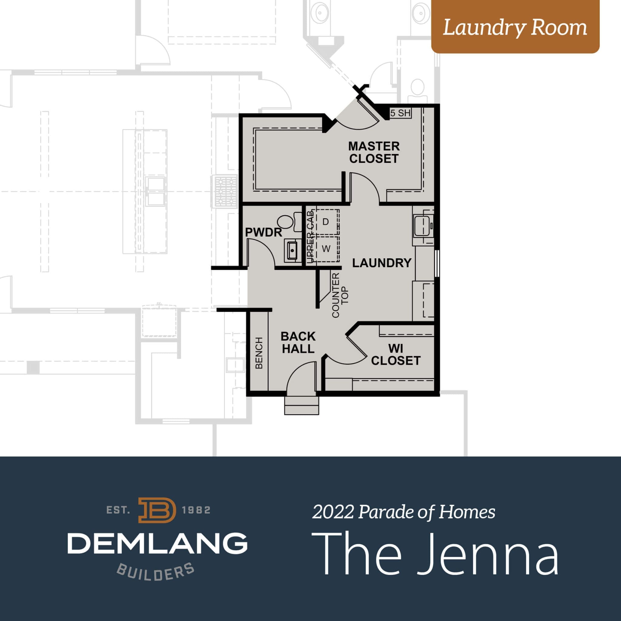 Parade of Homes Laundry & Master Closet Reveal