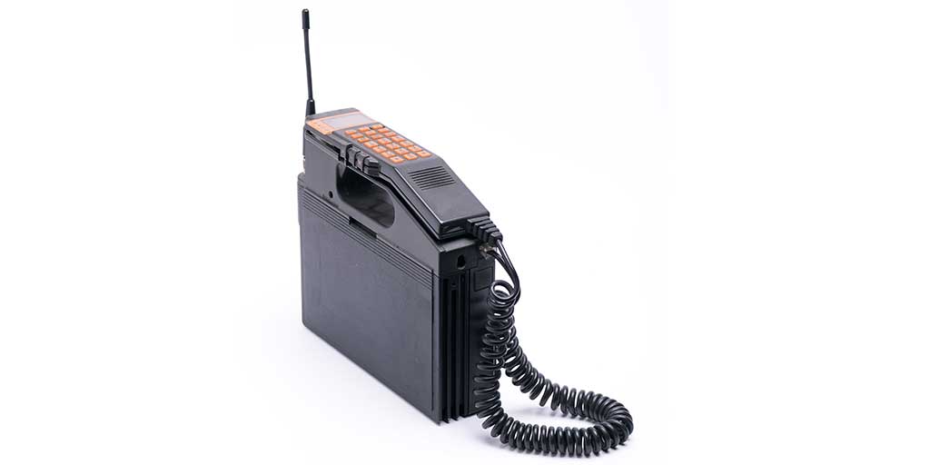 1980s Mobile Brick Phone
