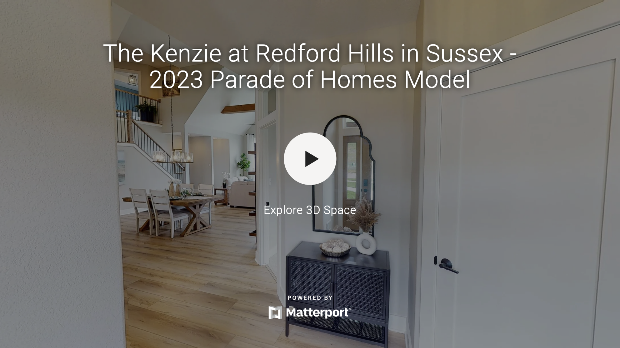 3D virtual tour of Demlang Home Builders model The Kenzie