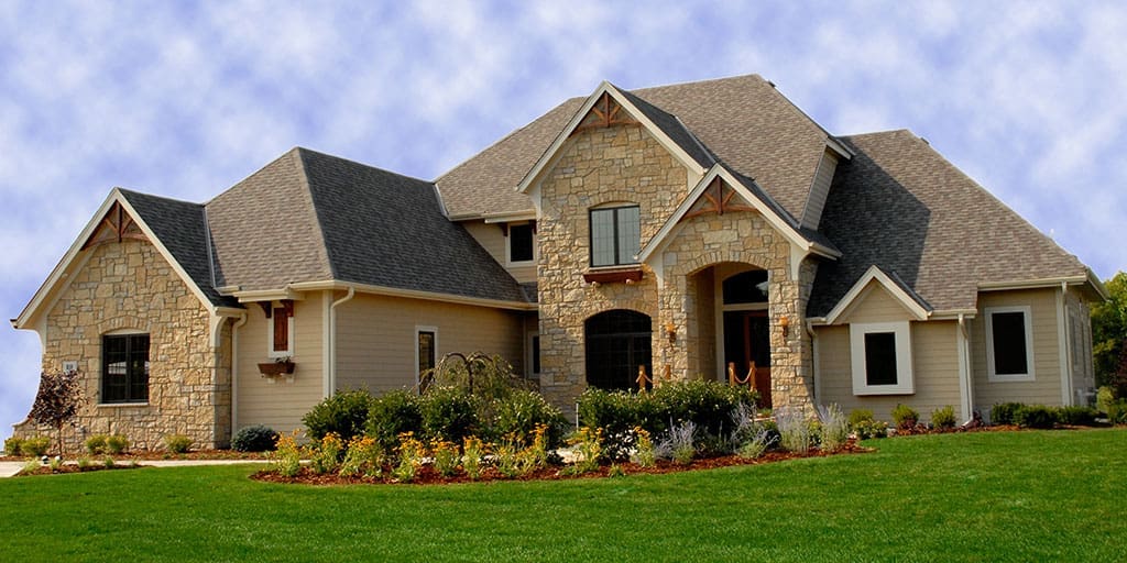 Outside view of the Augusta model home