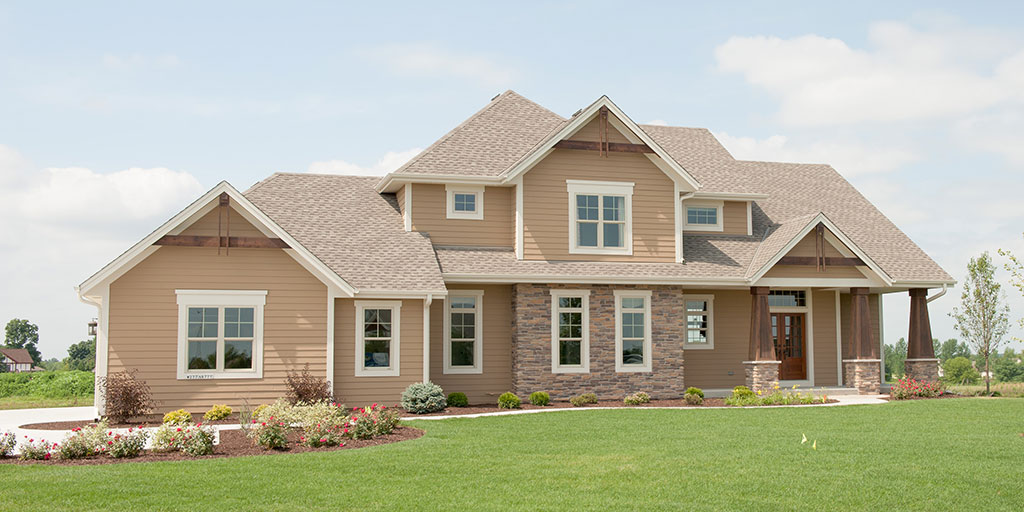 Outside view of the Courtlynn model home