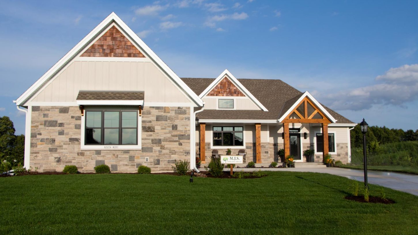 The Harper model home exterior